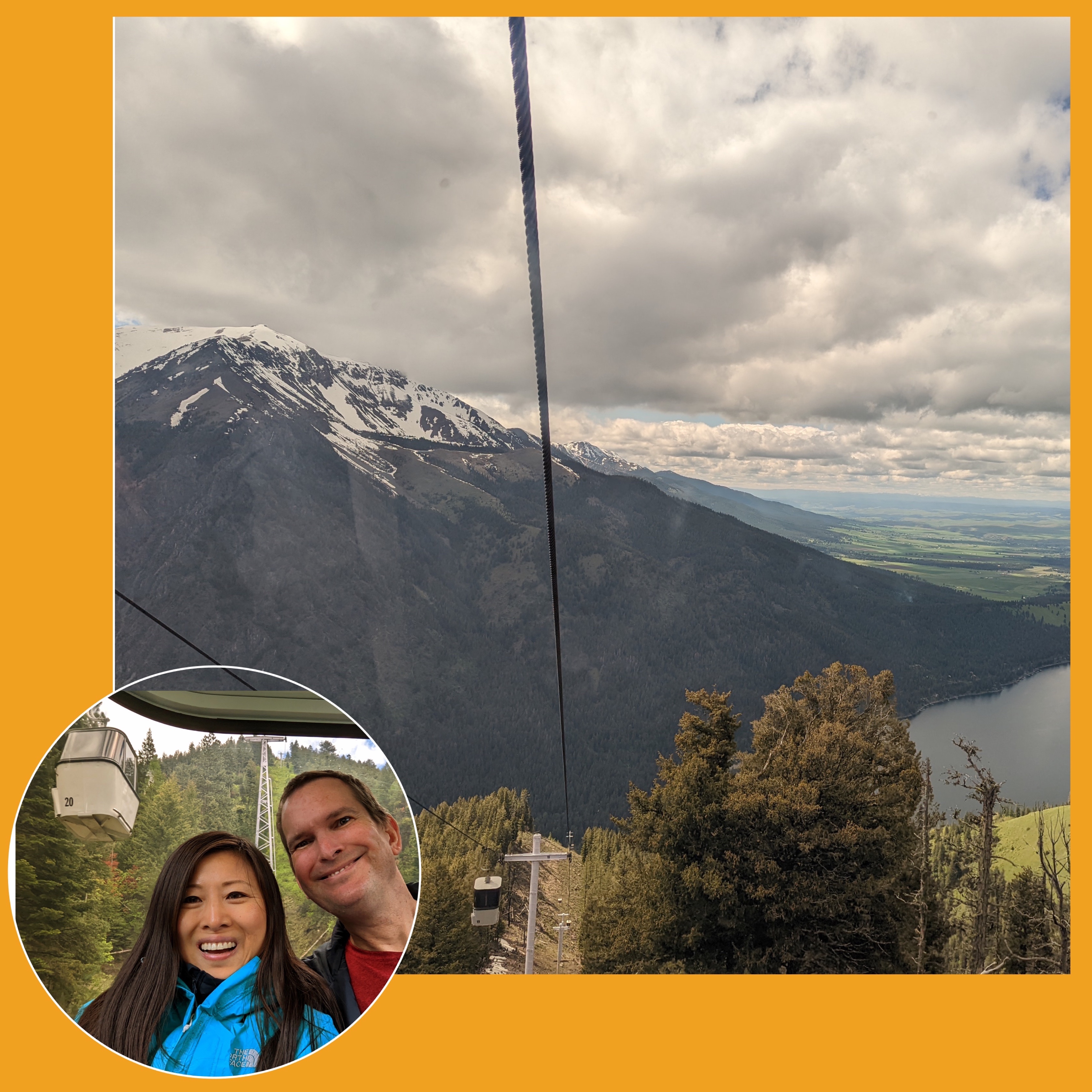 I was scared :( 15分钟索道上山