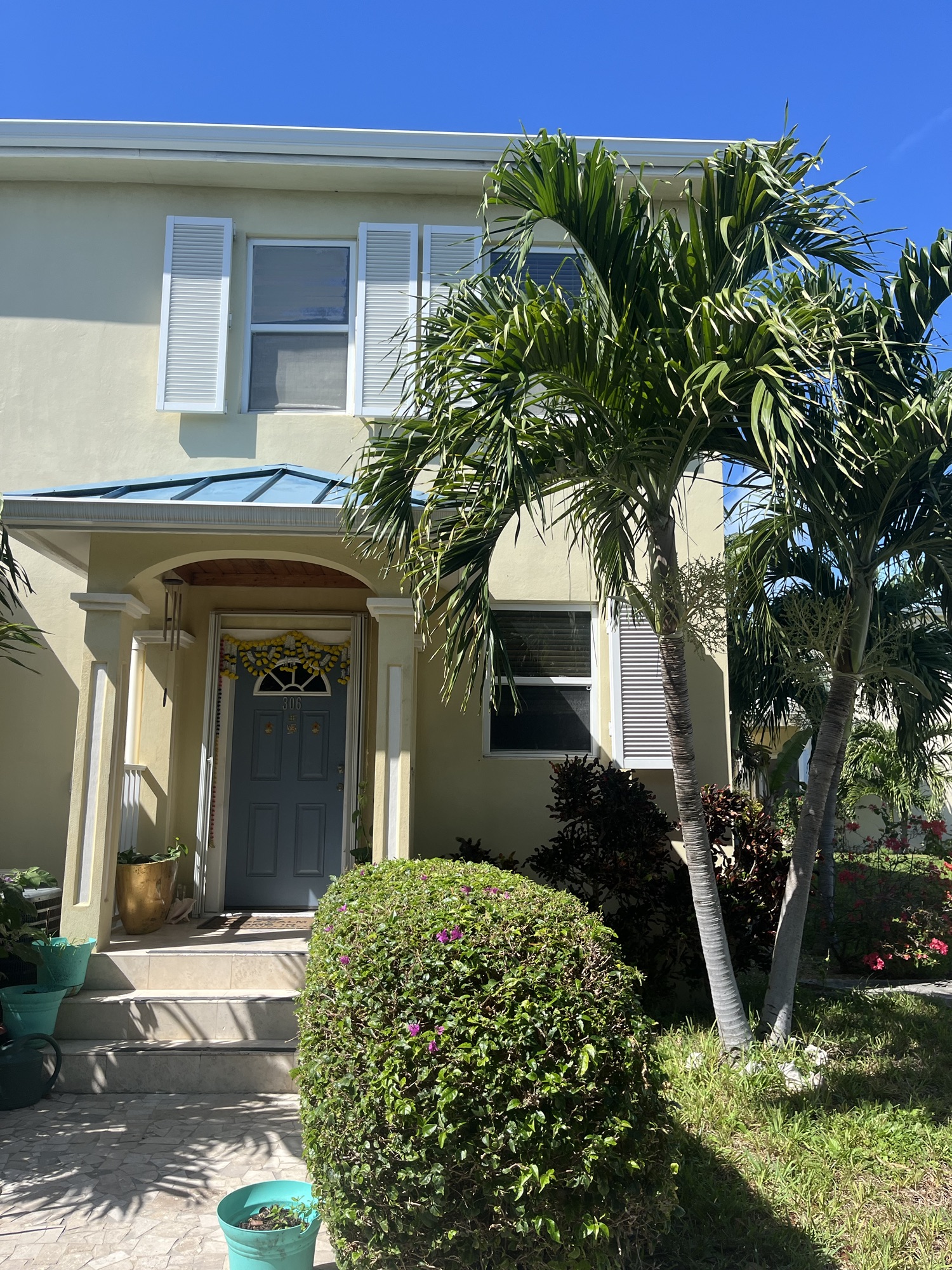 The house we stayed in 印度夫妇家